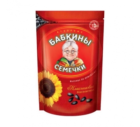 Skrudintos saulėgrąžos "Babkini", 30 pak. po 100 g